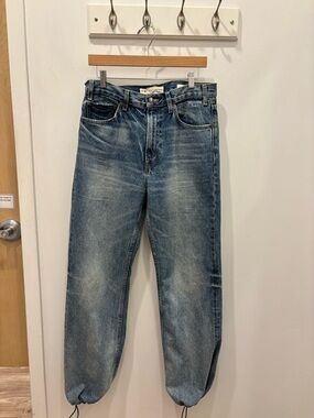 Nili Lotan Relaxed Blue Washed Jeans